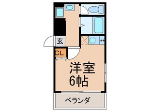 エスポワ－ル大和の物件間取画像